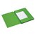 Dossiermap Secolor A4 3 kleppen 100% gerecycled karton 250 gr groen