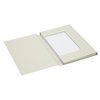 Dossiermap Secolor folio 3 klep 100% gerecycled karton 250 gr grijs foto
