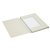 Dossiermap Secolor folio 3 klep 100% gerecycled karton 250 gr grijs