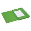 Dossiermap Secolor folio 3 klep 100% gerecycled karton 250 gr groen foto