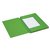 Dossiermap Secolor folio 3 klep 100% gerecycled karton 250 gr groen