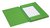 Dossiermap Secolor folio 3 klep 100% gerecycled karton 250 gr groen