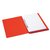 Duplexmap Secolor folio 100% gerecycled karton 250 gr rood