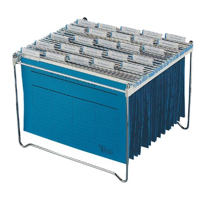 Hangmappenrek Durable t.b.v. 30-40 mappen chroom