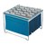 Hangmappenrek Durable t.b.v. 30-40 mappen chroom
