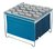 Hangmappenrek Durable t.b.v. 30-40 mappen chroom