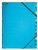 Sorteermap Leitz 12 tabbladen karton blauw
