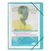 Sorteermap Djois personaliseerbaar A4 6 tabbladenblauw foto