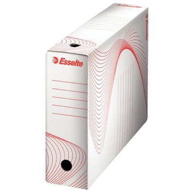 Archiefdoos Esselte Boxycolor 80mm 352x250mm wit