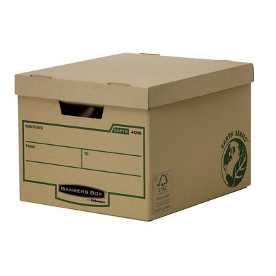 Archiefdoos Bankers Box Earth 270x335x391mm bruin
