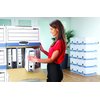 Archiefdoos Bankers Box System A4 150mm wit blauw foto
