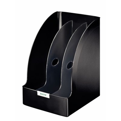 Tijdschriftcassette Leitz plus jumbo zwart