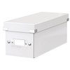 CD-opbergdoos Leitz Click & Store WOW gerecycled karton 143x136x352mm wit foto