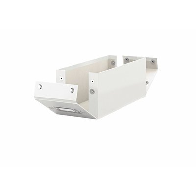 CD-opbergdoos Leitz Click & Store WOW gerecycled karton 143x136x352mm wit