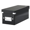 CD-opbergdoos Leitz Click & Store WOW gerecycled karton 143x136x352mm zwart foto