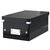 DVD-opbergdoos Leitz Click & Store WOW gerecycled karton 206x147x352mm zwart
