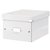 Opbergdoos Leitz Click & Store WOW klein gerecycled karton 220x160x282mm wit