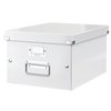 Opbergdoos Leitz Click & Store WOW middel gerecycled karton 281x200x370mm wit foto