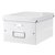 Opbergdoos Leitz Click & Store WOW middel gerecycled karton 281x200x370mm wit