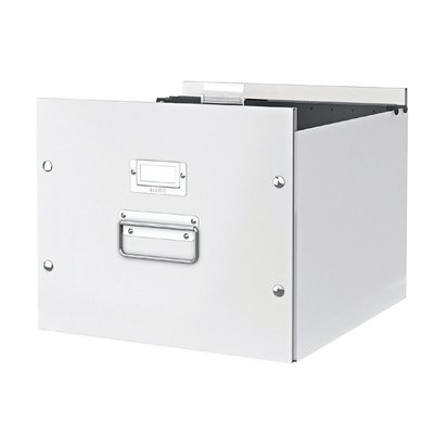 Hangmappenbox Leitz click & store WOW gerecycled karton 357x285x367mm wit