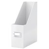 Tijdschriftencassette Leitz WOW click & store gerecycled karton wit foto