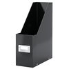 Porte-revues Leitz Click & Store WOW carton recyclé noir Photo