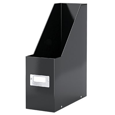 Porte-revues Leitz Click & Store WOW carton recyclé noir