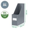 Porte-revues Leitz Click & Store WOW carton recyclé noir Photo