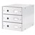 Ladenkast Leitz WOW Click & Store 3 laden gerecycled karton wit