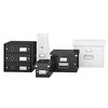 Ladenkast Leitz WOW Click & Store 4 laden gerecycled karton wit foto
