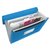 Projectmap Esselte Vivida A4 6 vakken PP blauw