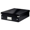 Opbergdoos Leitz Wow Click & Store organiser 280x100x370mm middel gerecycled karton zwart foto