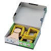 Archiefbinder JalemaClip Pli-fix geel 100 stuks foto