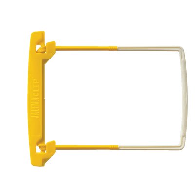Mécanisme de reliure Djois JalemaClip Stick-up jaune AC 100 pièces