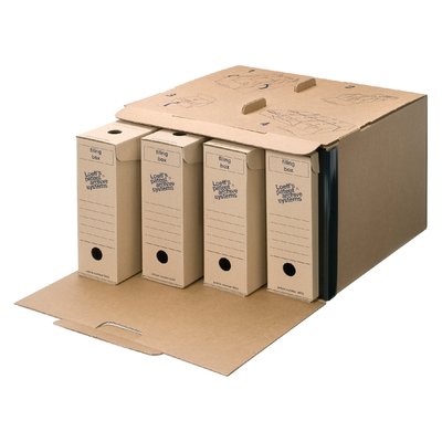 Archiefdoos Loeff Filing Box 3003 folio 345x250x80mm karton