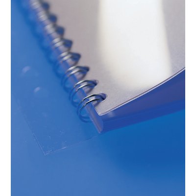 Bande de reliure GBC 34 trous A4 transparent 100 pièces