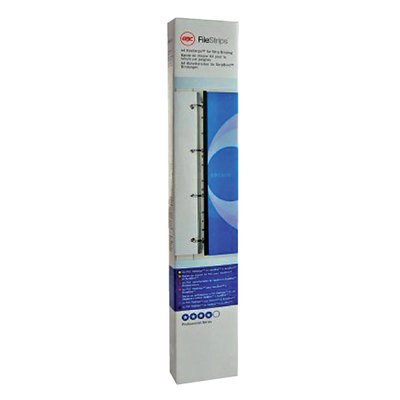 Bande de reliure GBC 34 trous A4 transparent 100 pièces