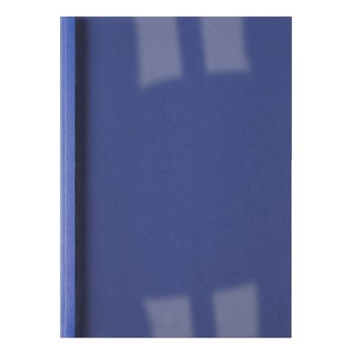 Thermische omslag GBC A4 1.5mm linnen donkerblauw 100 stuks