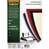 Voorblad Fellowes A4 lederlook rood 100 stuks foto
