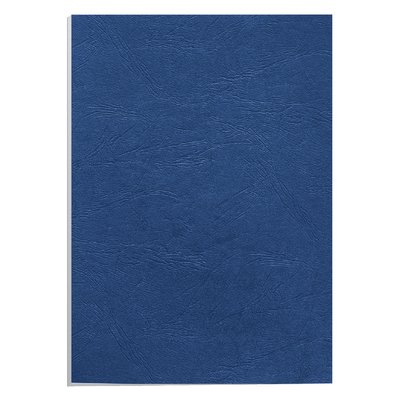 Couverture Fellowes A4 similicuir bleu roi 100 pièces