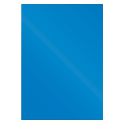Couverture Fellowes A4 Chromolux 250g bleu 100 pièces
