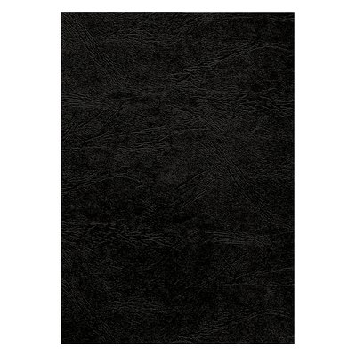 Couverture Fellowes A4 imitation cuir noir 25 pièces