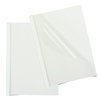 Thermische omslag GBC A4 3mm transparant/wit 100 stuks foto