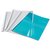 Thermische omslag GBC A4 10mm transparant/wit 100 stuks