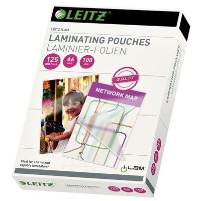 Lamineerhoes Leitz ILAM A6 2x125micron EVA 100 stuks
