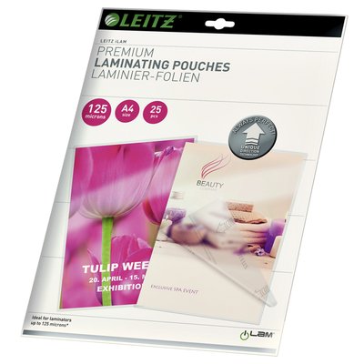 Pochette de plastification Leitz iLAM A4 2x125 microns 25 pièces