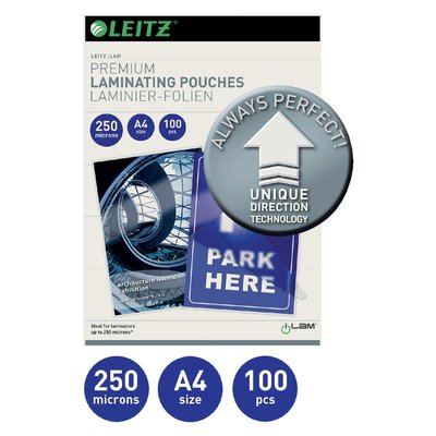Lamineerhoes Leitz iLAM A4 2x250micron 100 stuks