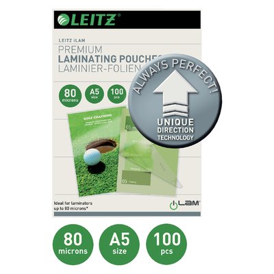 Lamineerhoes Leitz iLAM A5 2x80micron 100 stuks