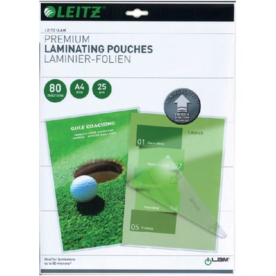 Lamineerhoes Leitz iLAM A4 2x80micron 25 stuks
