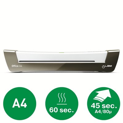 Plastifieuse Leitz iLAM Office A4 argent